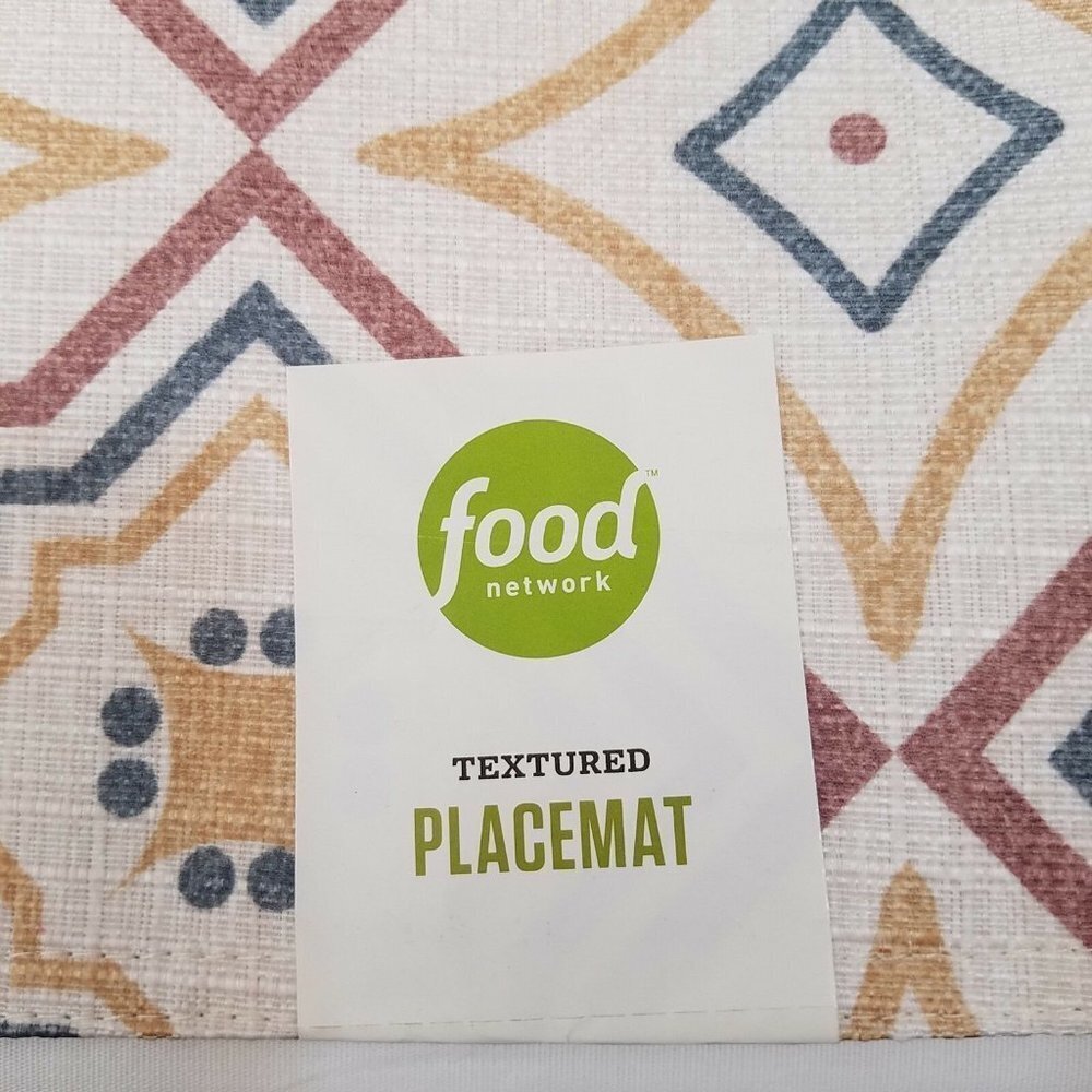 Food Network Textured Placemats And Napkins